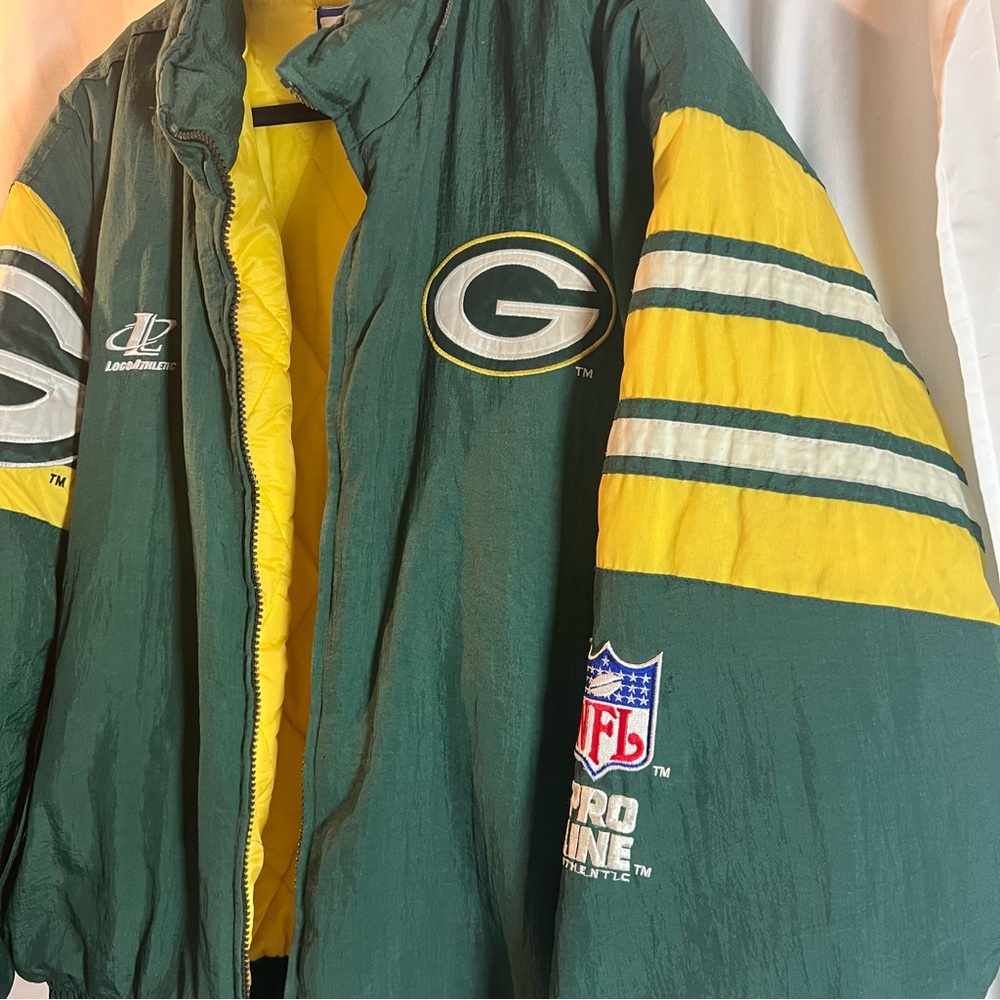 Vintage NFL Pro Line Green Bay Packers Jacket - Picture 3 of 14